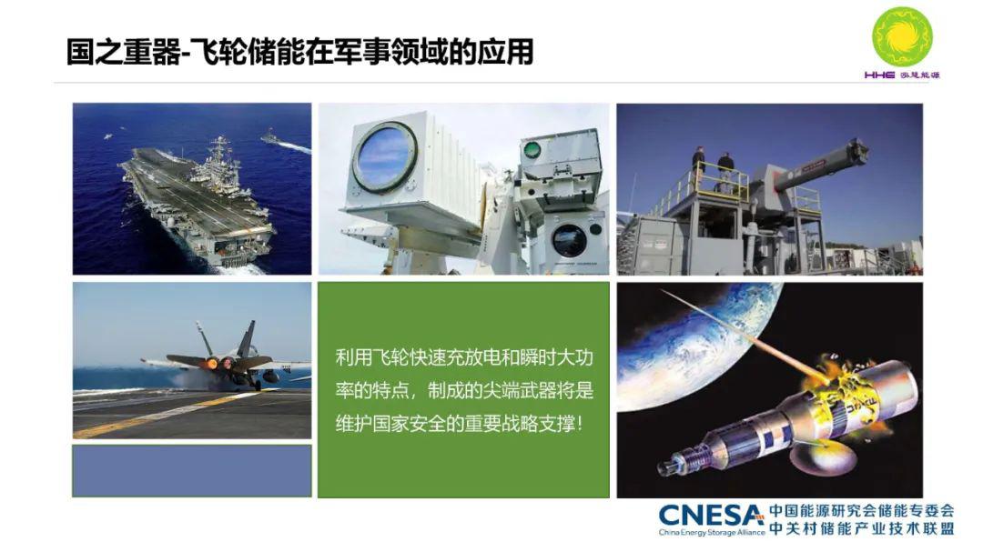 储能百家讲堂第24期泓慧能源飞轮储能应用领域