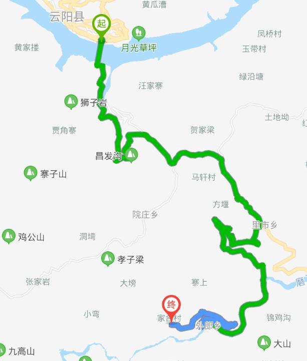 地址: 云阳县外郎乡家合村