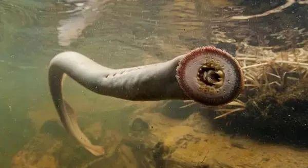 所谓吸血鬼鱼,真名叫七鳃海鳗,由于这种鳗鱼以吸血为生,故有吸血鬼鱼