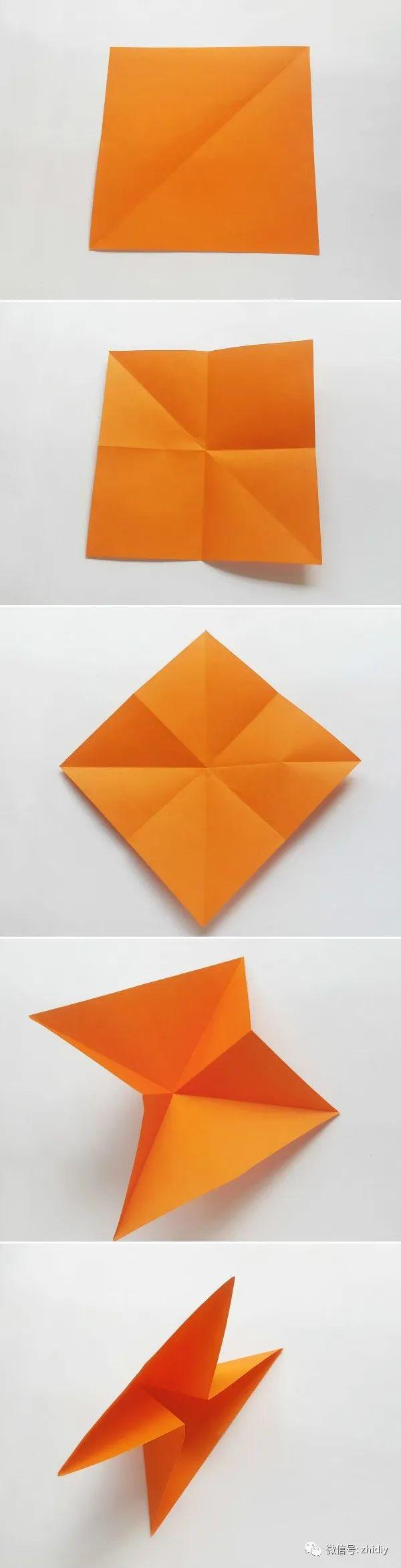 折纸郁金香比较简单,亲子手工也可以做.