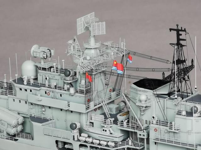 模玩秀1350中国海军泰州号驱逐舰