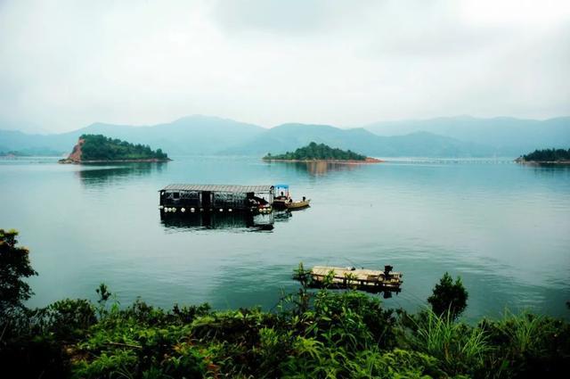 参观龙湖棉花滩水电站→游龙湖(龙湖景区—国家水利风景区,国家森林