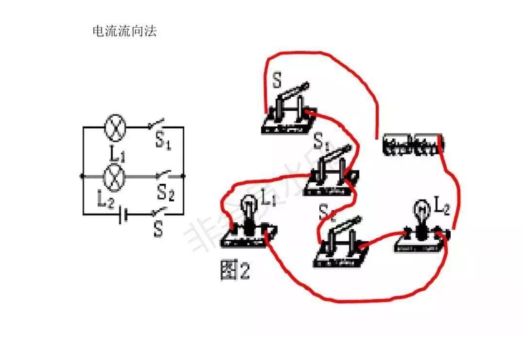 初中物理电路图,实物图画法专项练习题!含答案