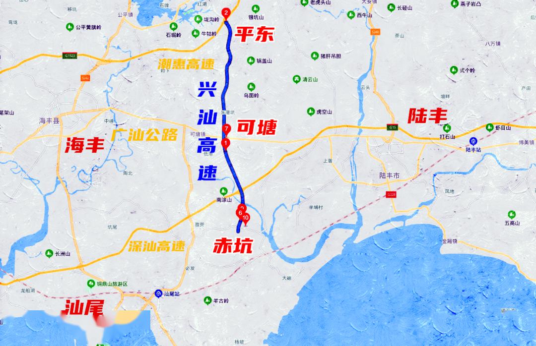 汕尾第三条高速公路预计6月底通车兴汕高速海丰段