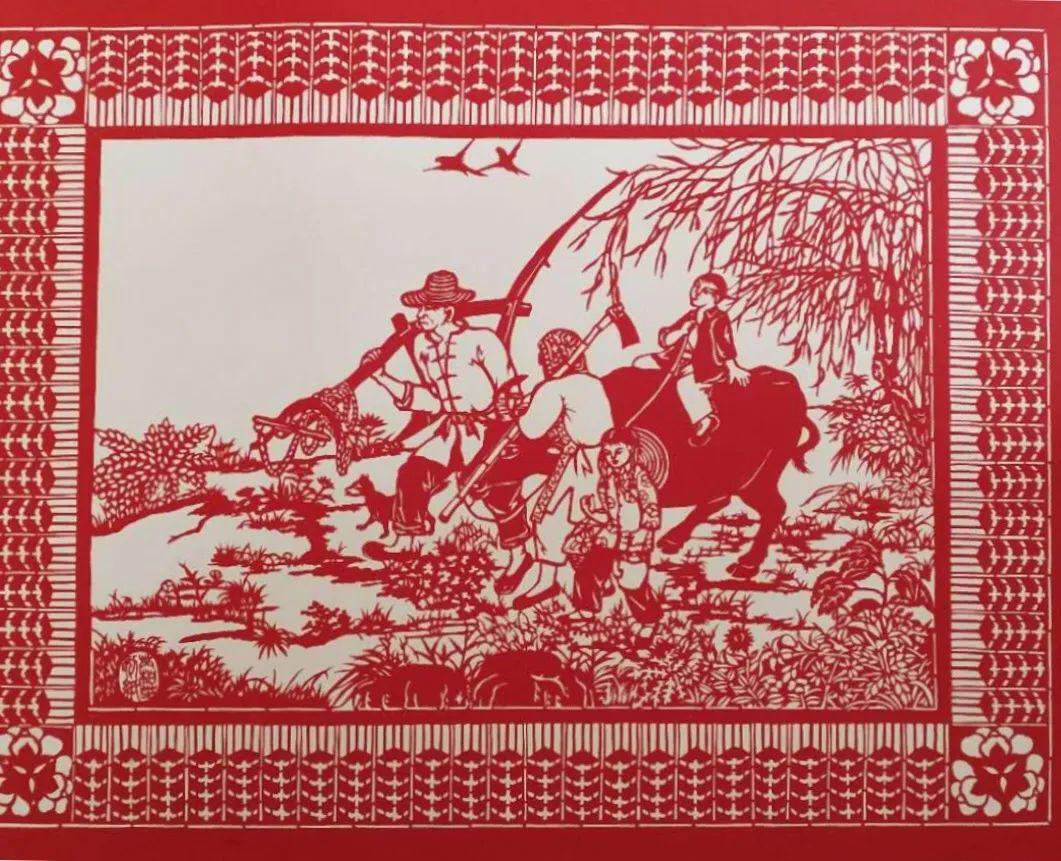 芮柏芝作品《农耕》