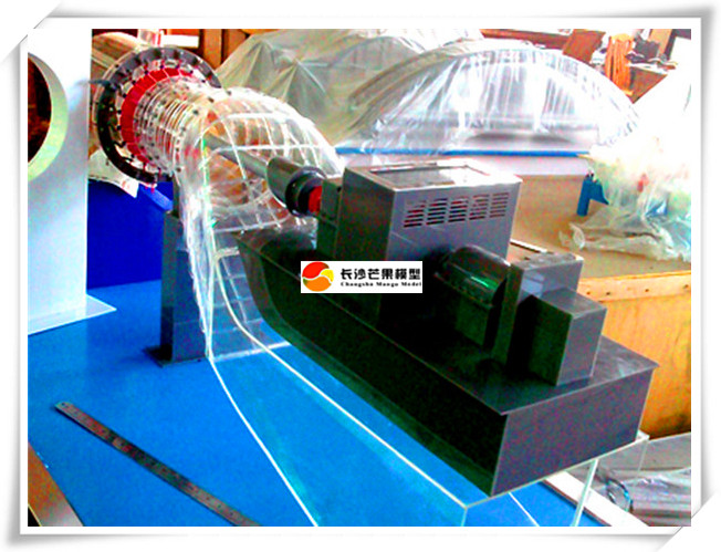 水力发电模型 水轮发电机组模型 水电设备模型