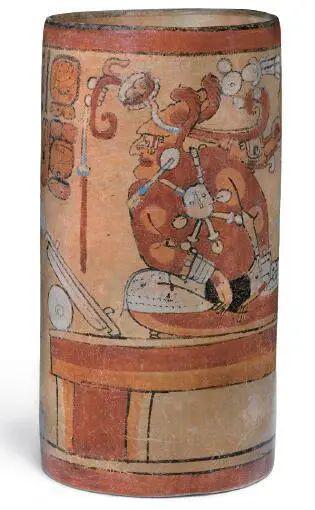 陶器上的玛雅文明