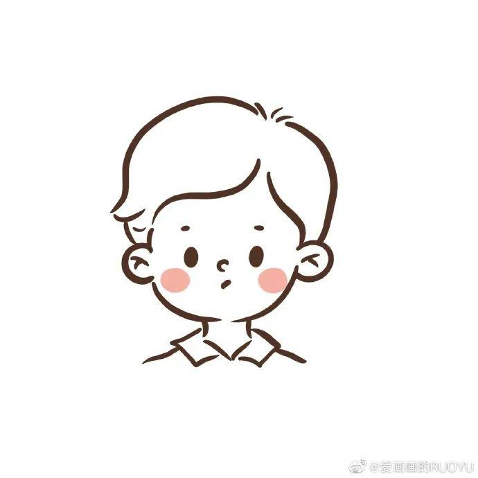 萌娃头像 | 男女版都有的可爱手绘头像