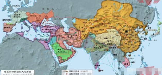唐朝和人口_唐朝人口分布图(2)
