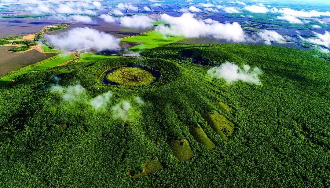 五大连池火山
