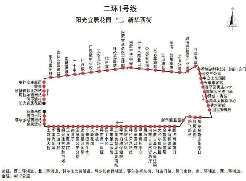 呼和浩特部分公交,地铁,机场航线恢复运营