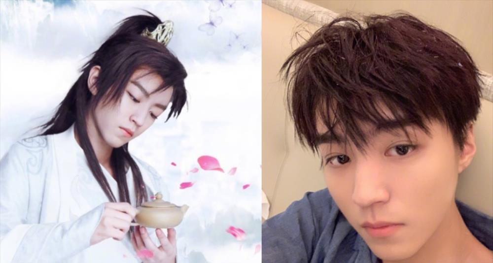 男星高马尾古装造型,肖战帅气,王俊凯潇洒,而他却很乖巧!