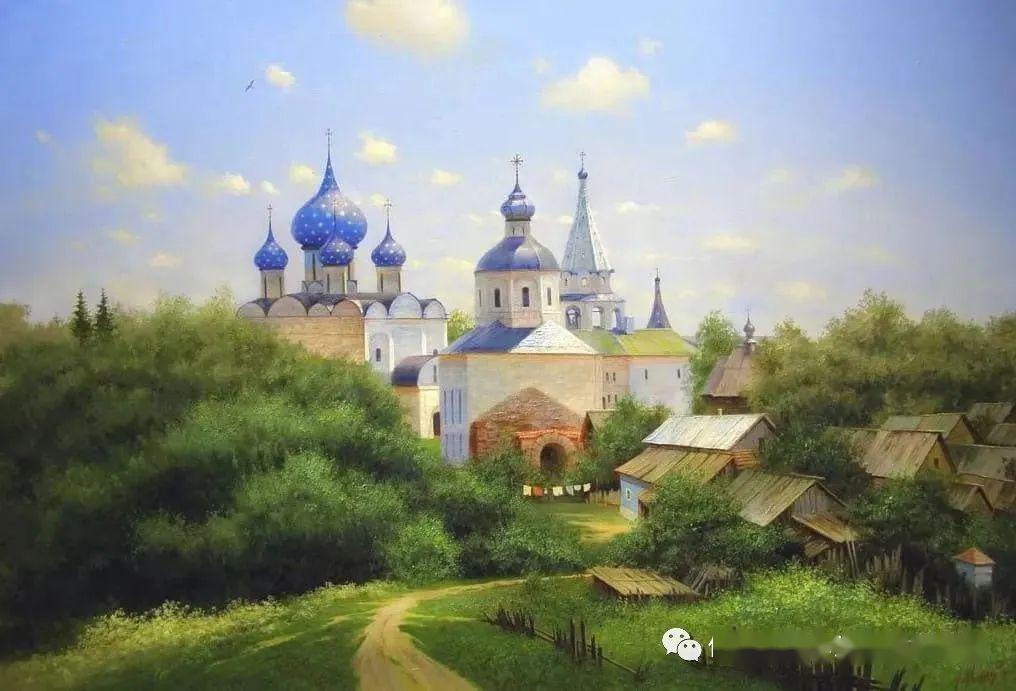 俄罗斯画家亚历山大米尔尤科夫风景油画作品欣赏