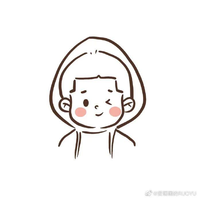 萌娃头像 | 男女版都有的可爱手绘头像