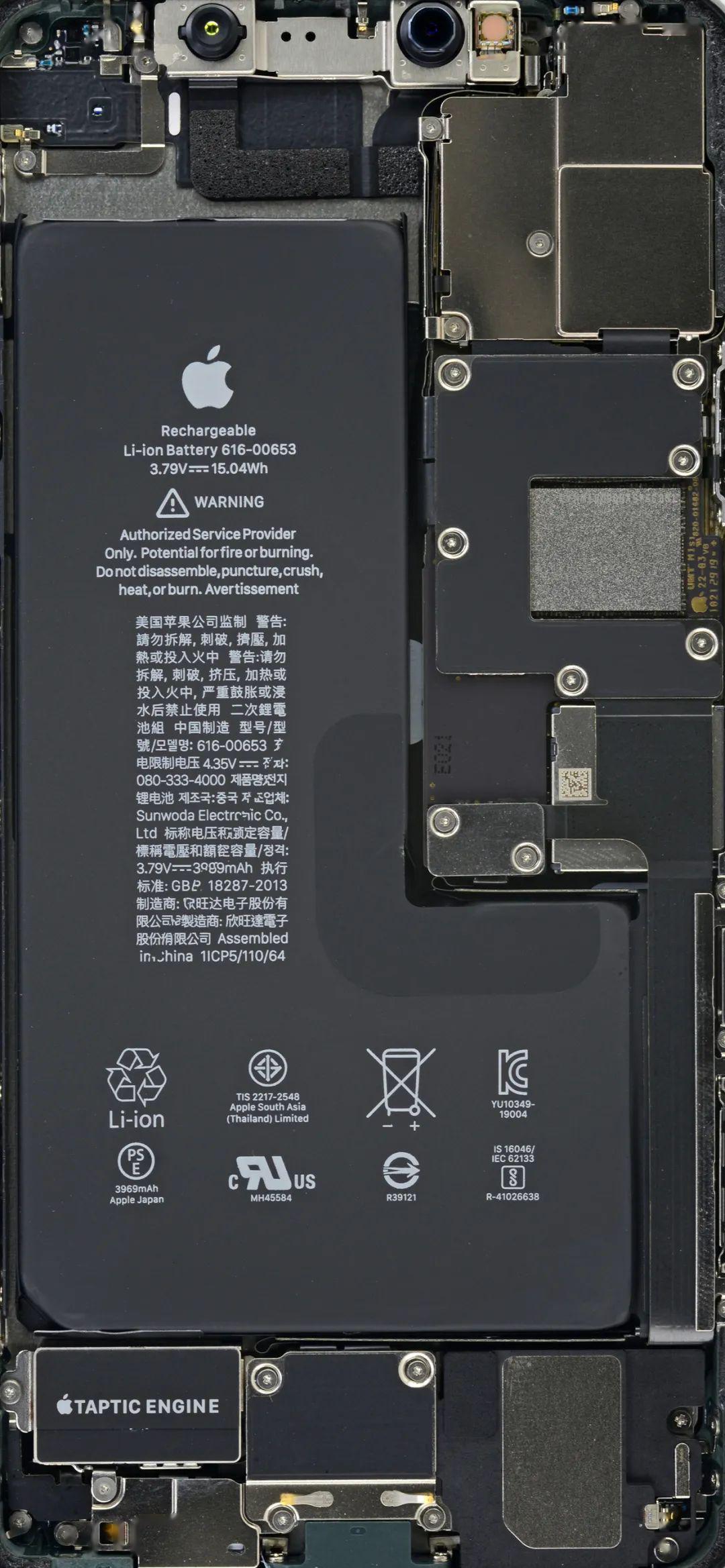 如果你喜欢的话整理自ifixit机型从6s至11iphone 手机内部零件iphone