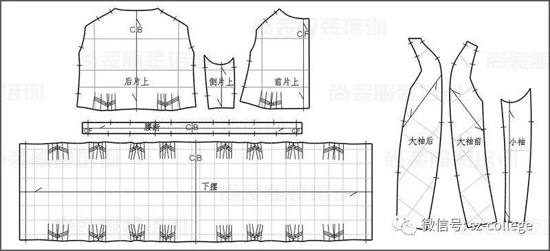 婚纱裁剪教程_婚纱裁剪图纸(3)