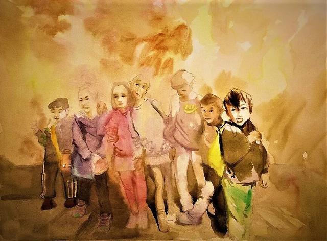 水彩画家李萍水彩画作品欣赏!