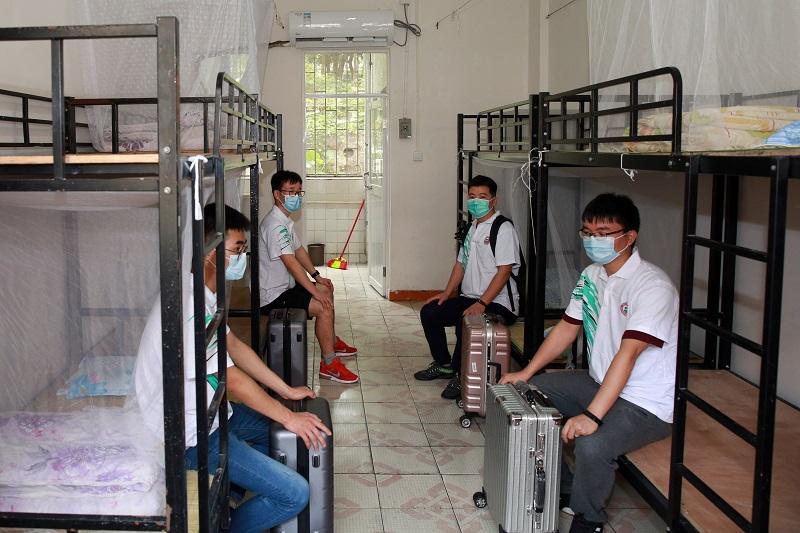 高三初三开学在即中山纪念中学启动复学返校实景演练
