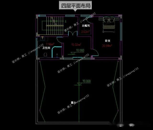 2款带商铺农村别墅设计图,一款40万一款55万,可自住可