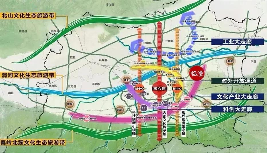 二是,高铁新城是大西安万亿产业走廊的重要组成,陕西自贸区经开板块的