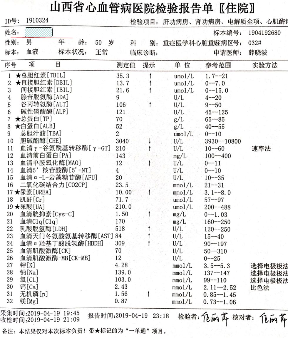 血生化