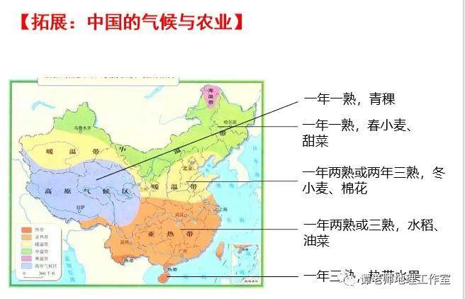 【中国的气候分布】 这学期大多数学校在学习中国区域地理,结合刚刚