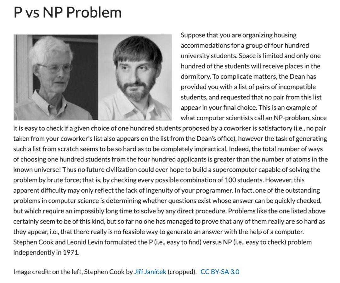 什么是 p = np 问题?