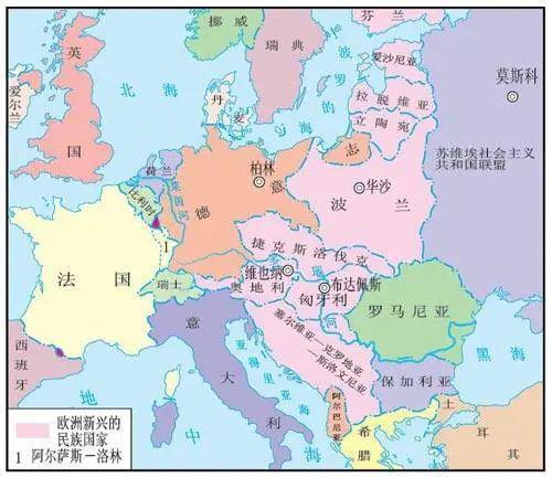 地图看世界;波兰即不要欧洲也不要俄罗斯的原因图片