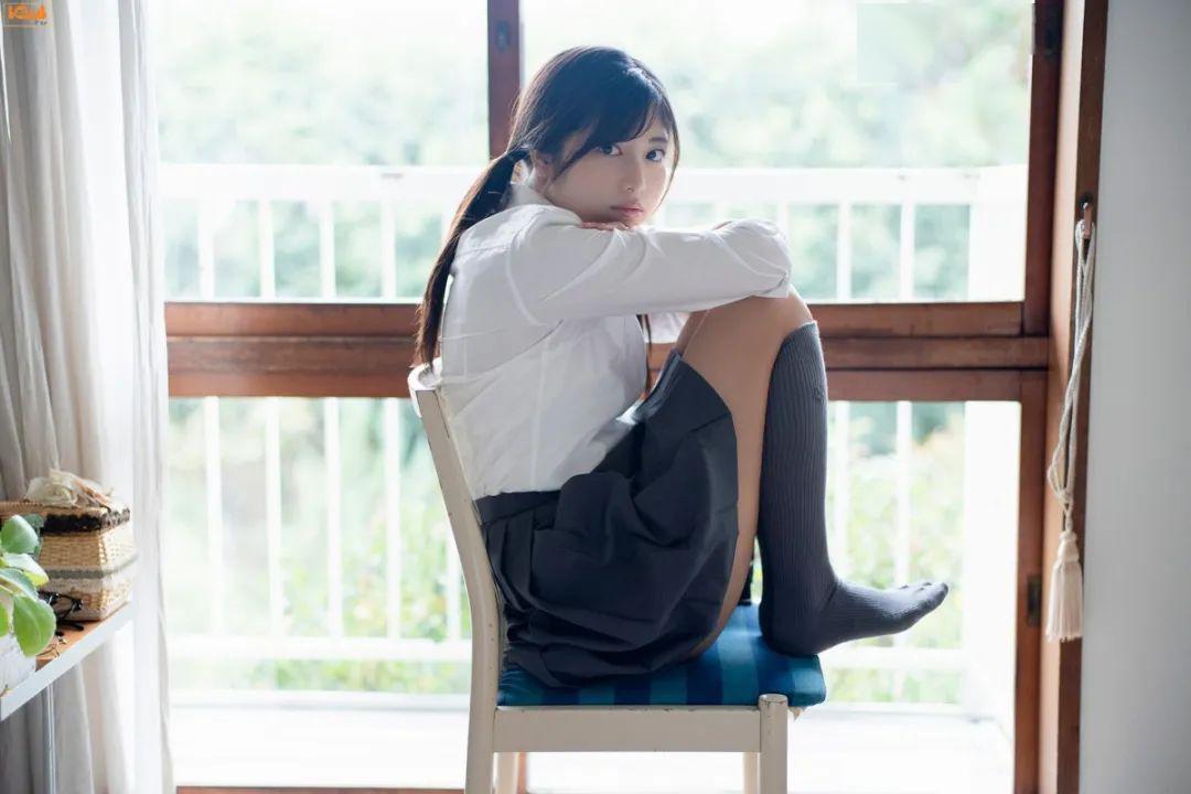 尤物|吉田莉樱,日本最可爱高中女生