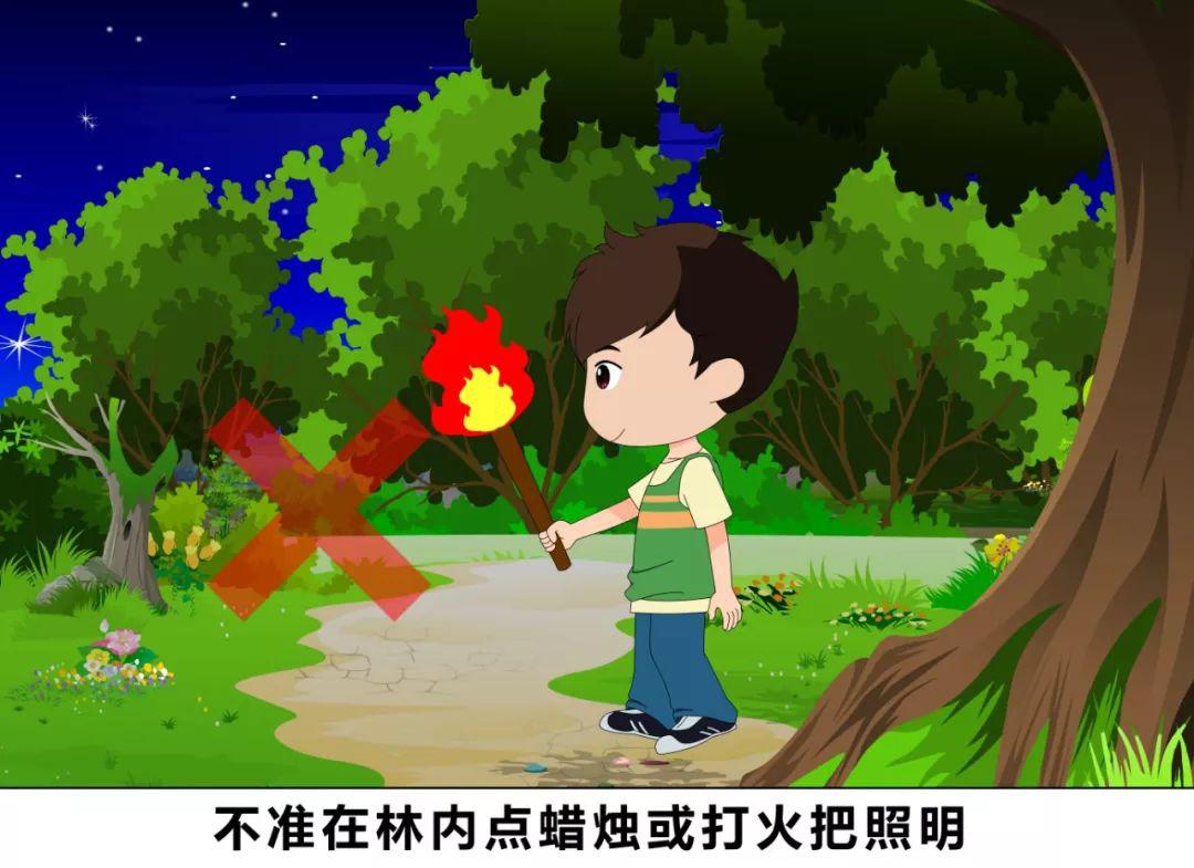 普及突遇森林火灾如何逃生自救