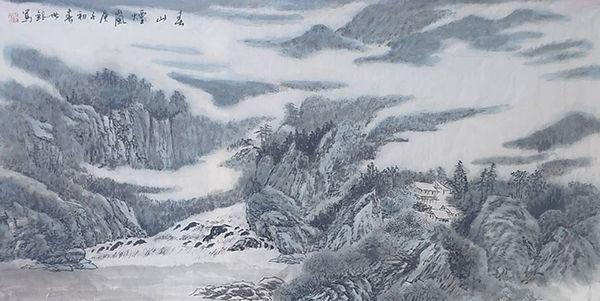 王世银写意花鸟山水画——感悟"清秀与飘逸"的艺术美