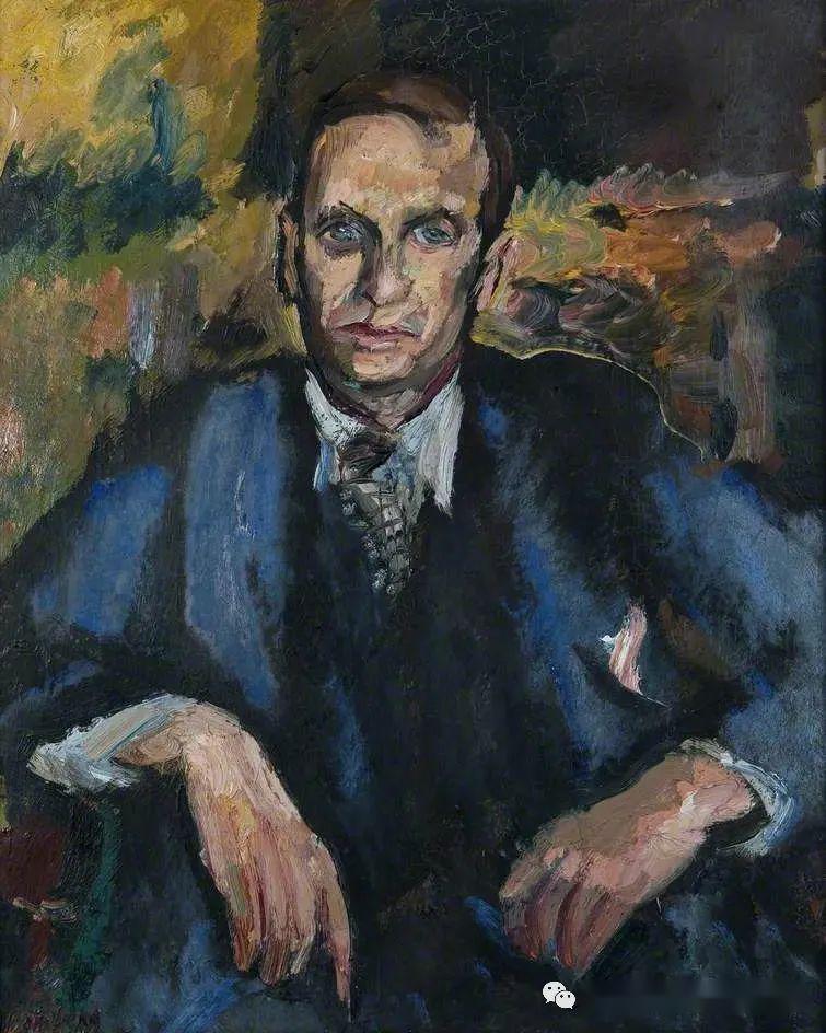 英国艺术家大卫·邦伯格现代派绘画艺术作品赏析