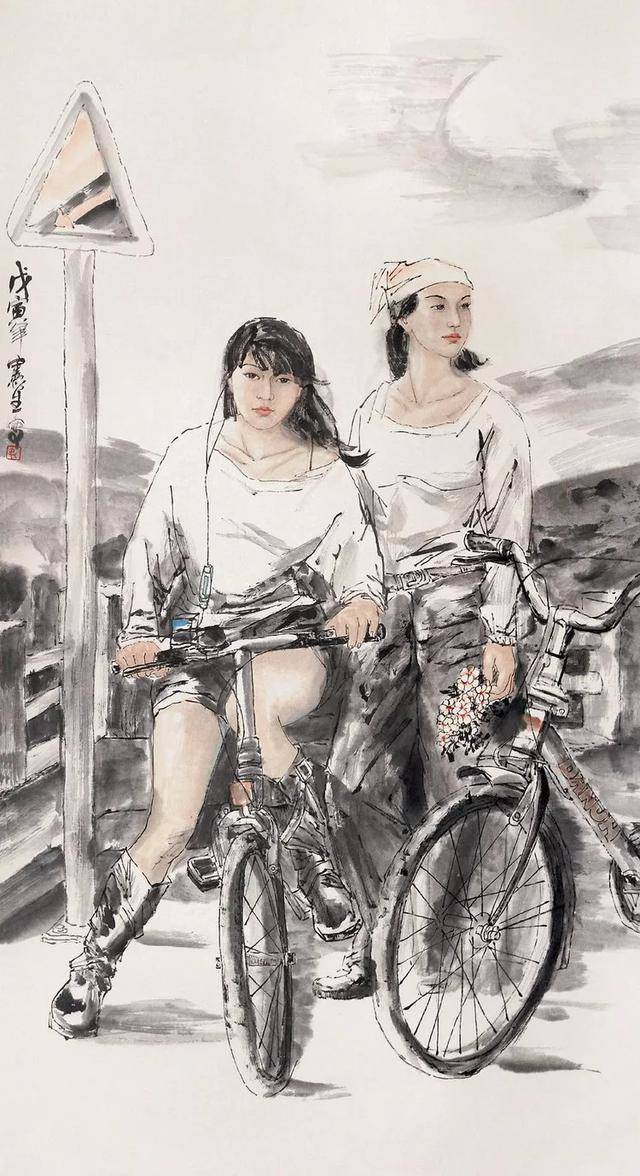 1980年结业于中国美术学院(原浙江美术学院)人物画研究生班,后留校任