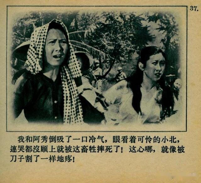 越南南方人民抗美救国斗争影片《向北方》1966年的老