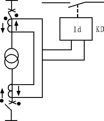单相变压器差动保护