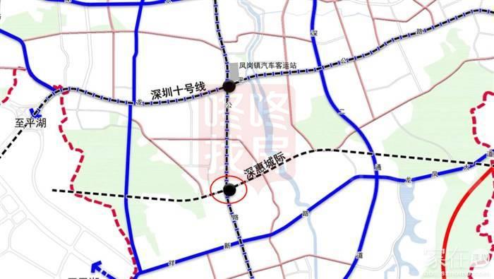 重磅深惠城际要动工了凤岗雁田等站点勘探中