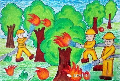 北京市密云区世纪英才实验幼儿园-森林防火宣传