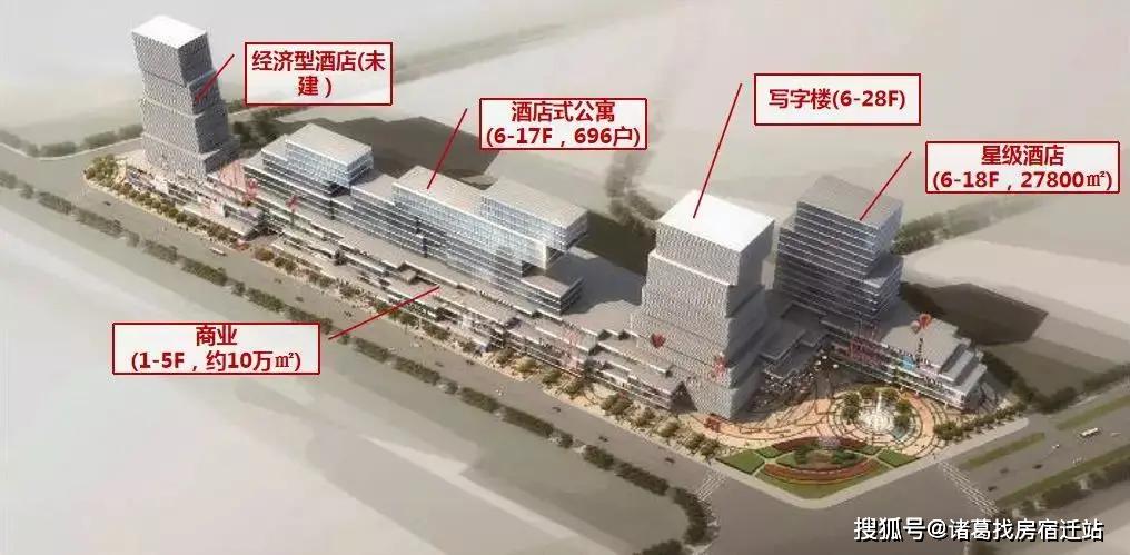 中豪国际广场已交房!同步宿迁顶尖商务高度!