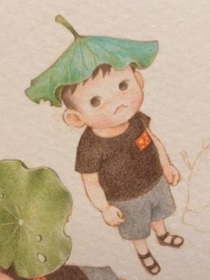 中国妈妈手绘漫画记录儿子的可爱日常,比宫崎骏童话还