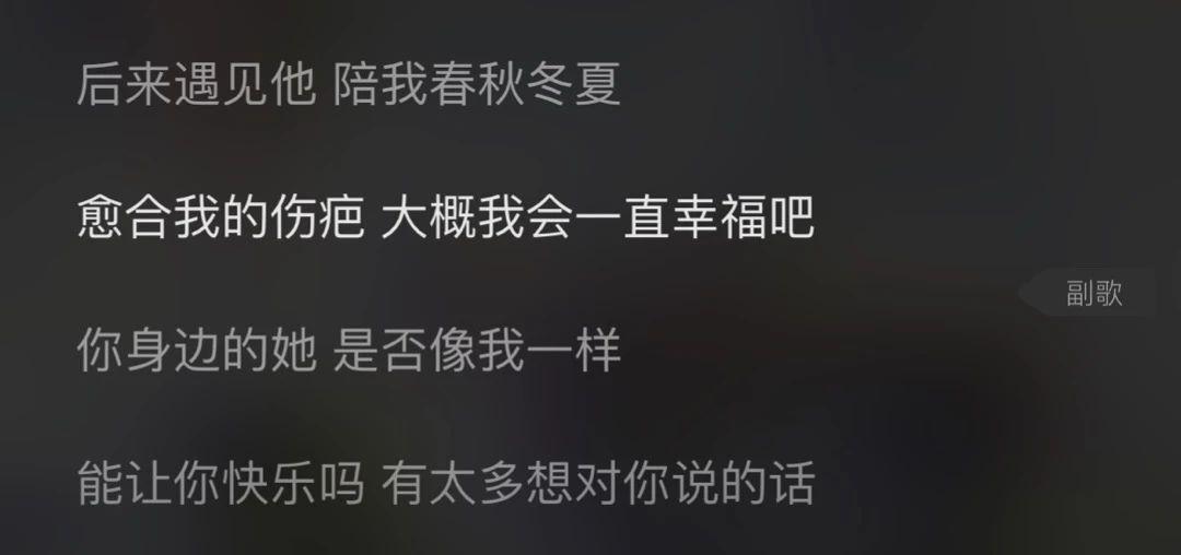 后来遇见他火了别感谢离开你的人