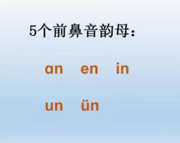 小学汉语拼音小课堂第七课--前鼻音韵母和