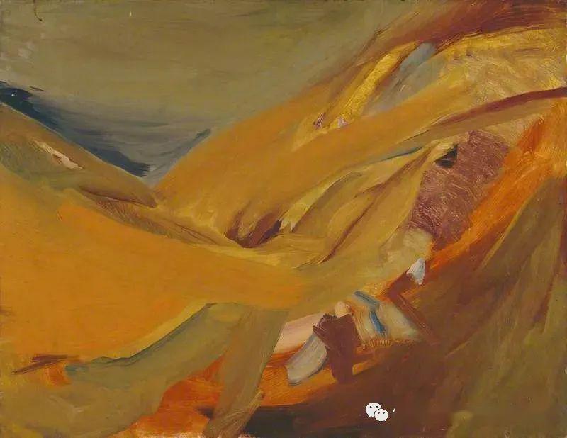 英国艺术家大卫·邦伯格现代派绘画艺术作品赏析