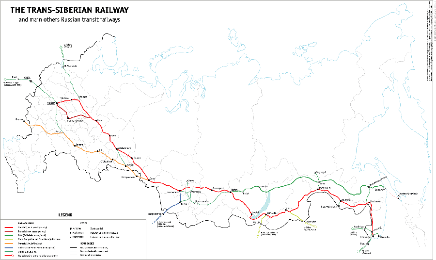 原创海参崴与西伯利亚大铁路