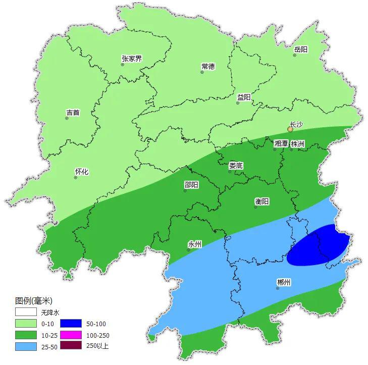 临武天气迎来雨雨雨的模式!