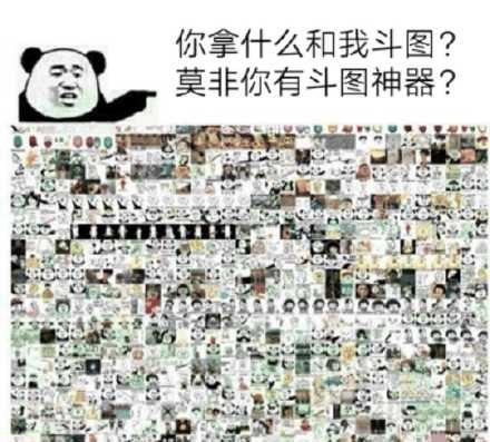 很嚣张的万能斗图表情包:你确定要跟我斗图?小伙子很有勇气