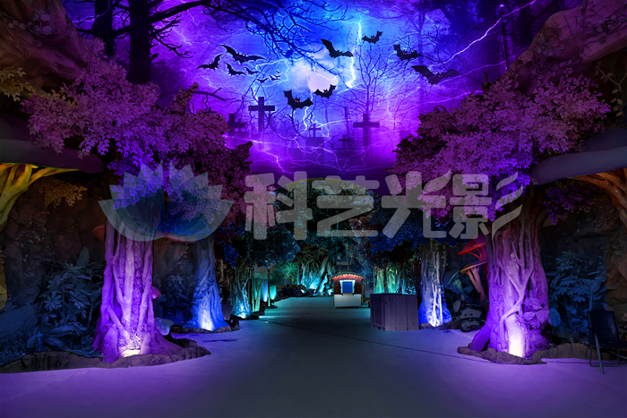 科艺光影分享魔幻森林灯光秀什么体验