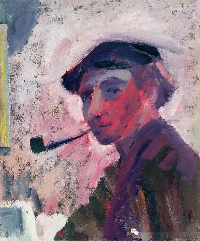英国艺术家大卫·邦伯格现代派绘画艺术作品赏析