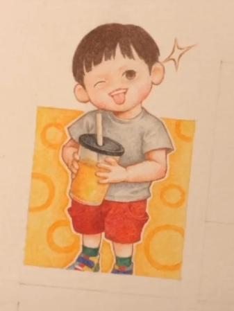 中国妈妈手绘漫画记录儿子的可爱日常,比宫崎骏童话还
