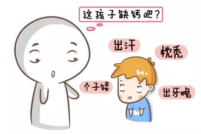 『宝宝』枕秃、出汗多、出牙晚这些都不是缺钙！别再瞎补了！