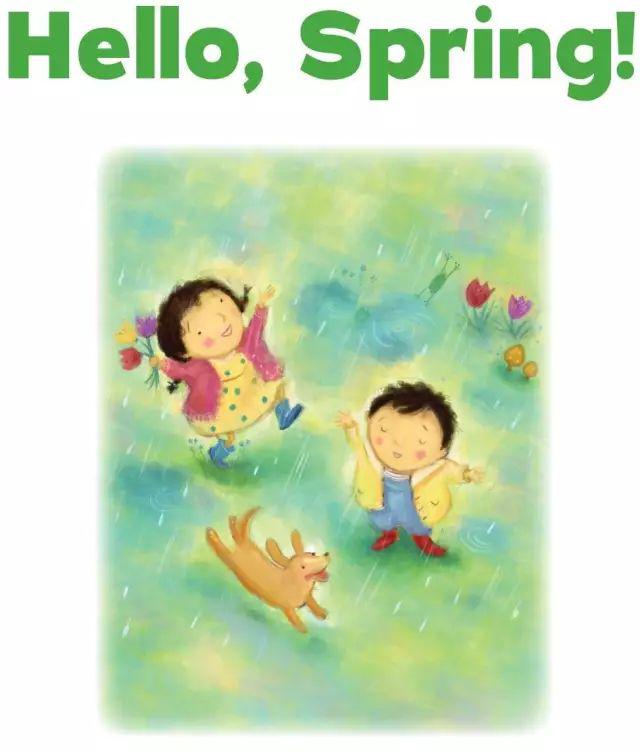 【有声绘本故事】《hello, spring!》你好,春天!